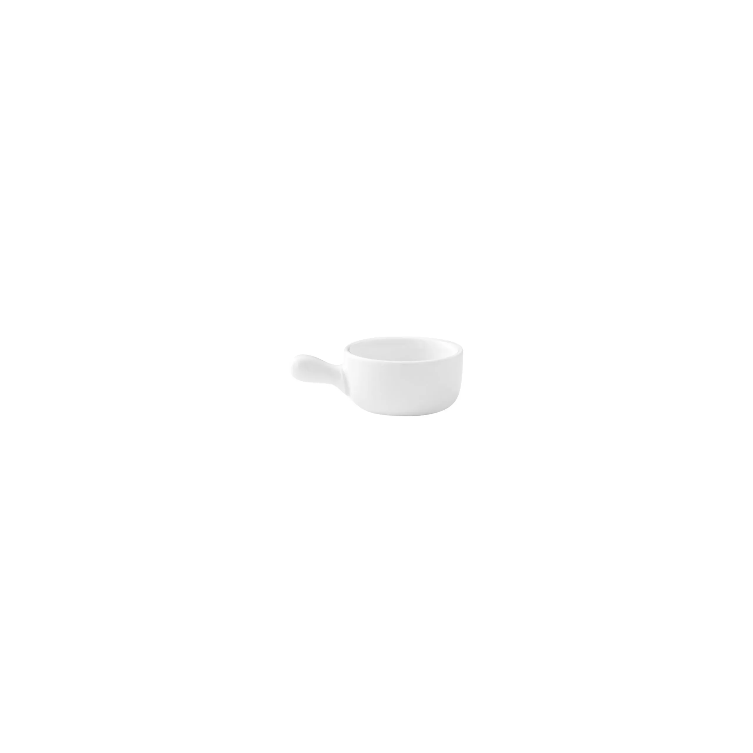 SP60 :: Mini White Bowl with Handle 1.4 oz