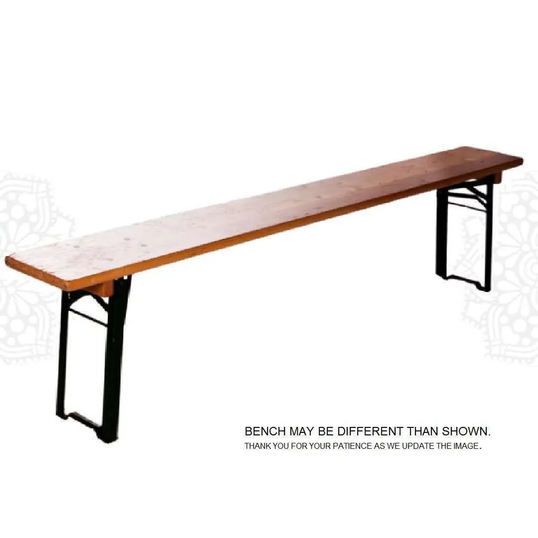 CH72 :: Wood Bench 8 Ft  