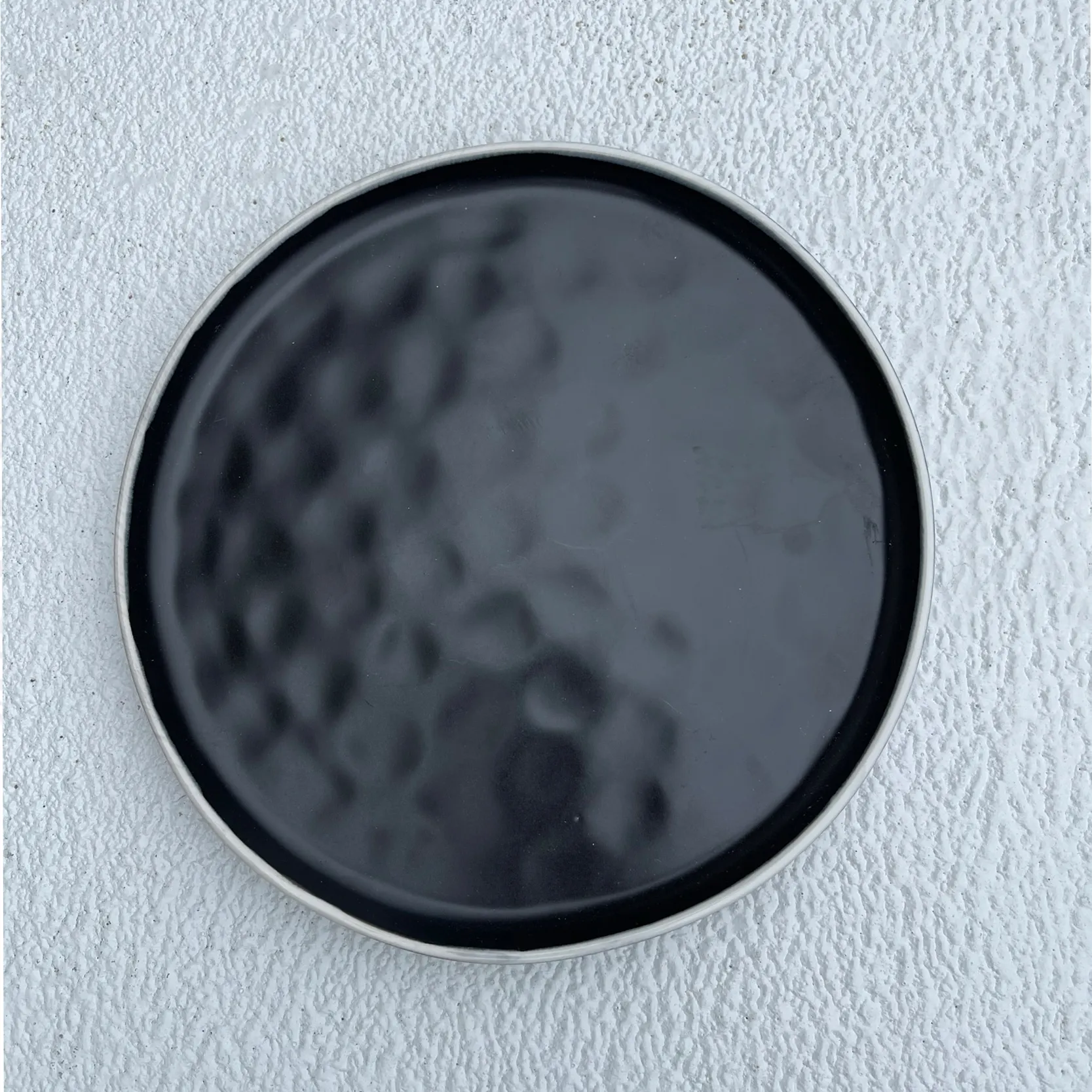 RD75 :: Mercerie Black Matte Appetizer Plate