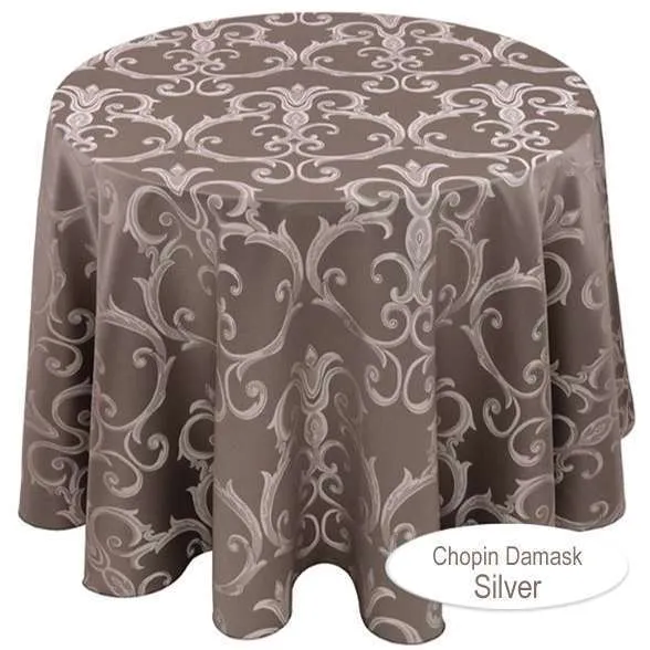LN24S Silver :: Chopin Damask