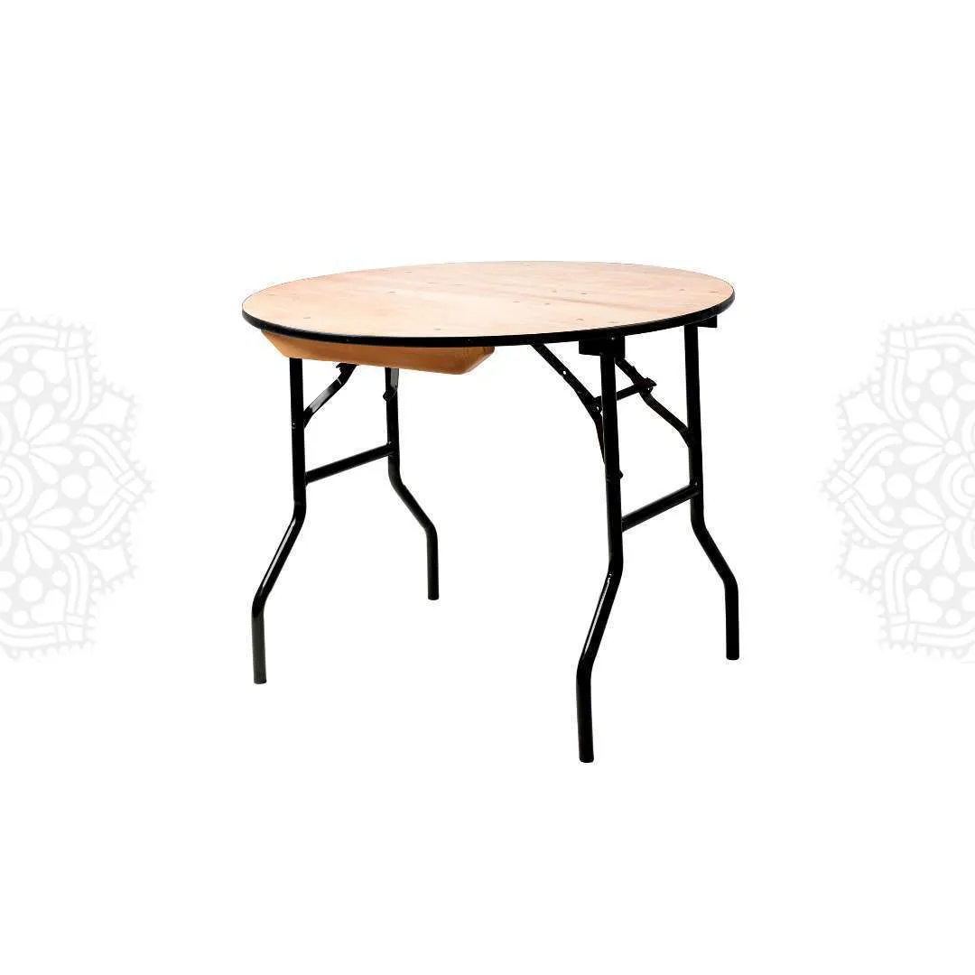 TB06 :: 72" Round Wood Table