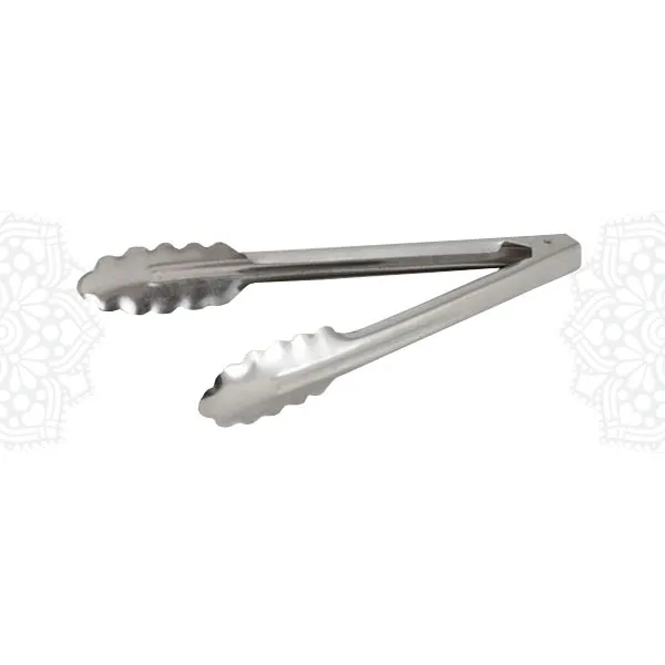 UT04 :: Stainless Steel Coiled Spring, Utility Tong 9" 