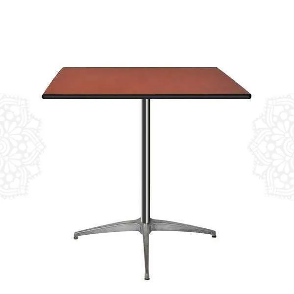 TB25 :: 30" Square Pedestal Table (30 "H)
