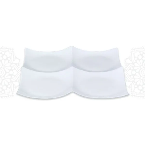 SEC07 :: Fortune Collection 4 Section Platter 8" 