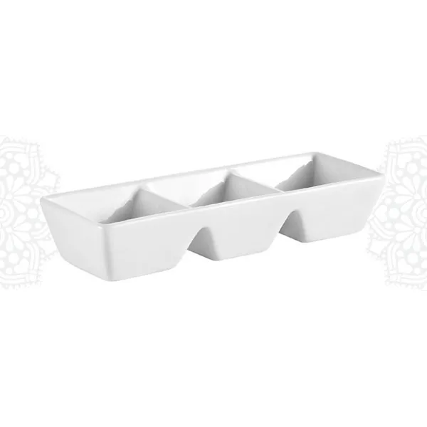 SEC11 :: City Square 3 Section Platter 9" (Medium) 