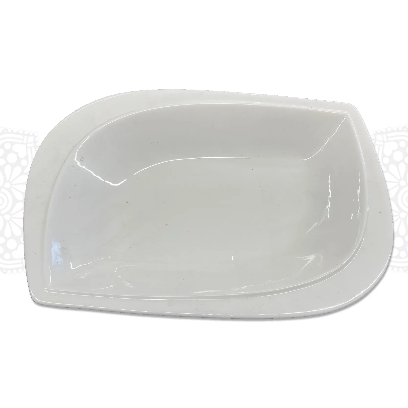 REC14 :: Wave Rectangle Dish 10" x 7"