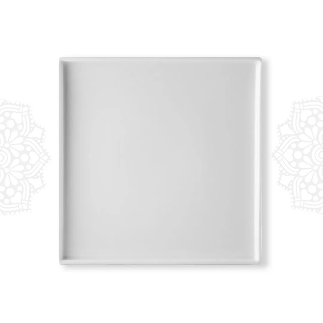SQ55 :: 8" Palace Square Dinner Plate 
