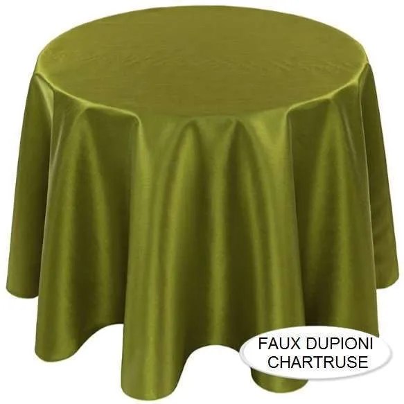 LN05S Chartruse :: Faux Dupioni