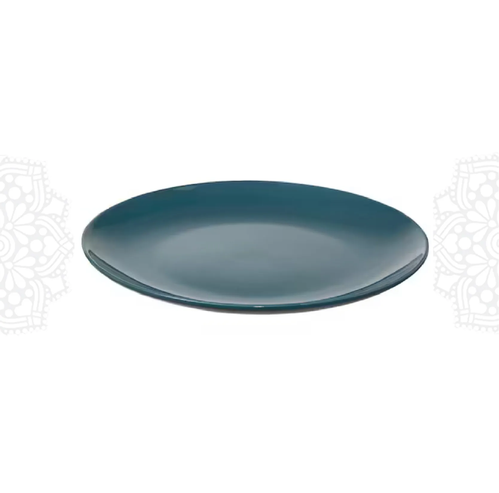 RD84 :: Glazed Rustic Turquoise 10"  