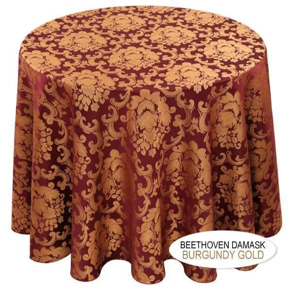 LN25S Burgundy Gold :: Beethoven Damask