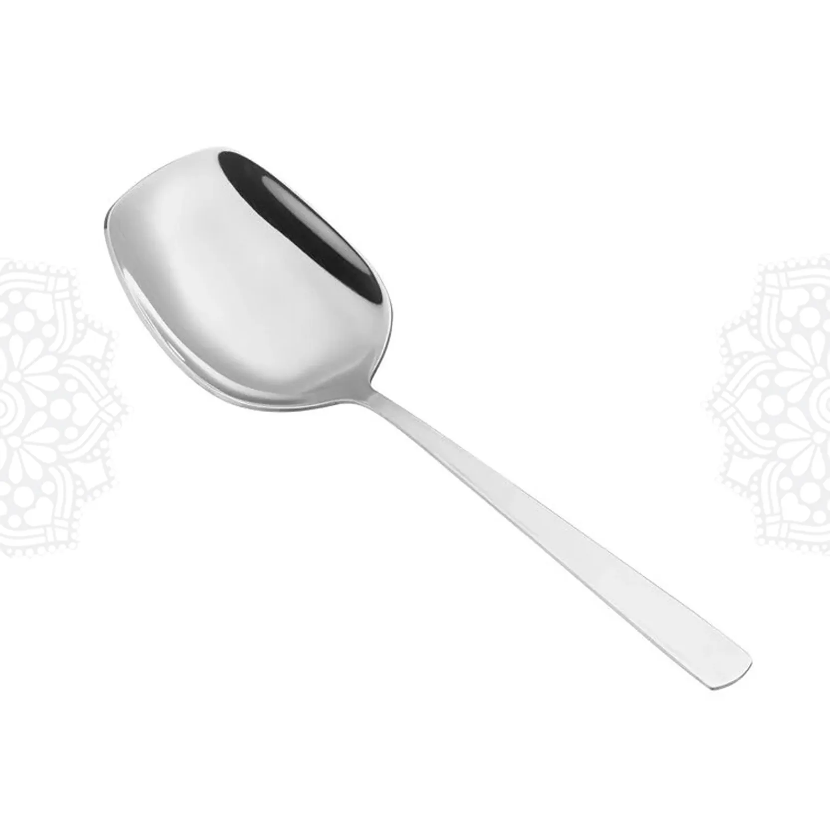 UT12 :: Stainless Steel Serving Spoon (8")