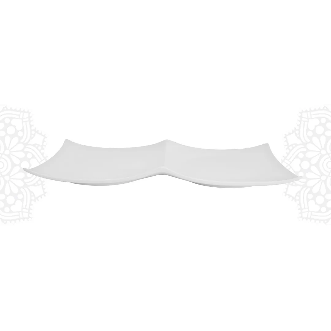SEC14 :: Fortune Collection 2 Section Platter 7" x 3.5" 