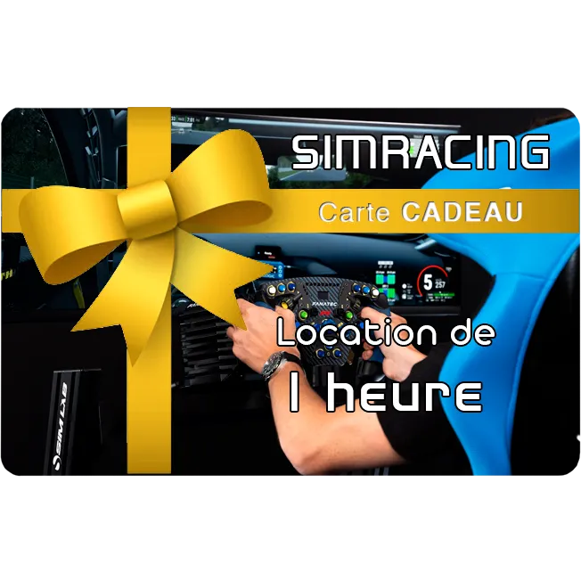Carte Simracing - 1 heure