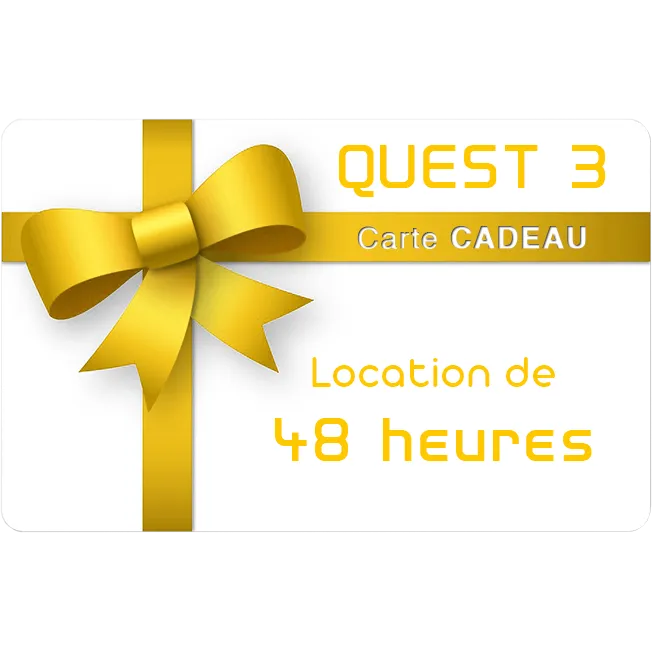 Pack VR DELUXE - Quest 3 pour 48 heures
