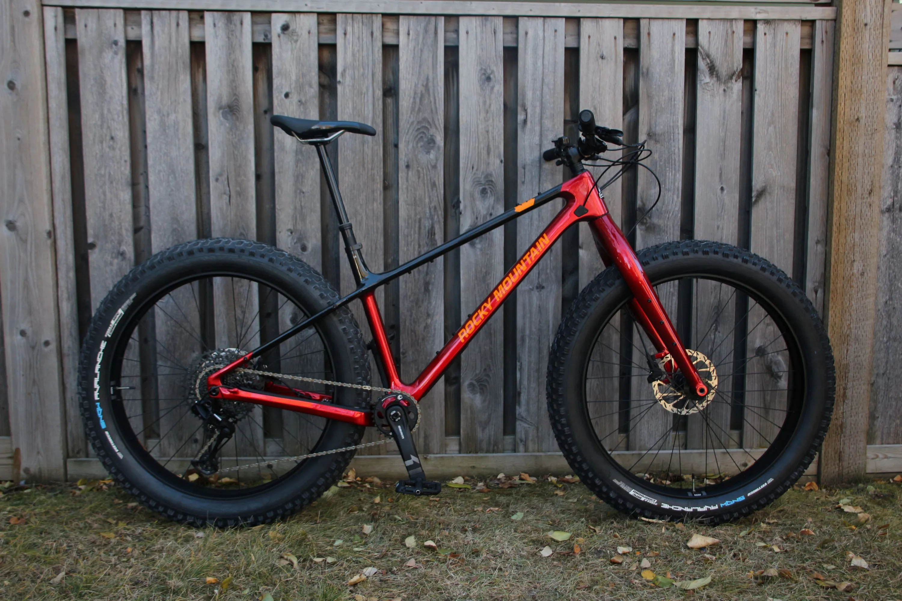 Rocky Mountain C30 Carbon Fat Bike-Size Large