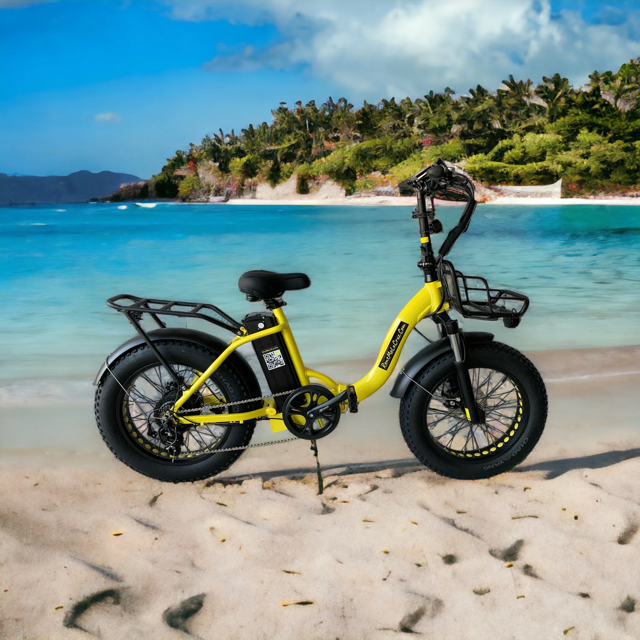 20" FOLDING STEP THROUGH ELECTRIC BIKE