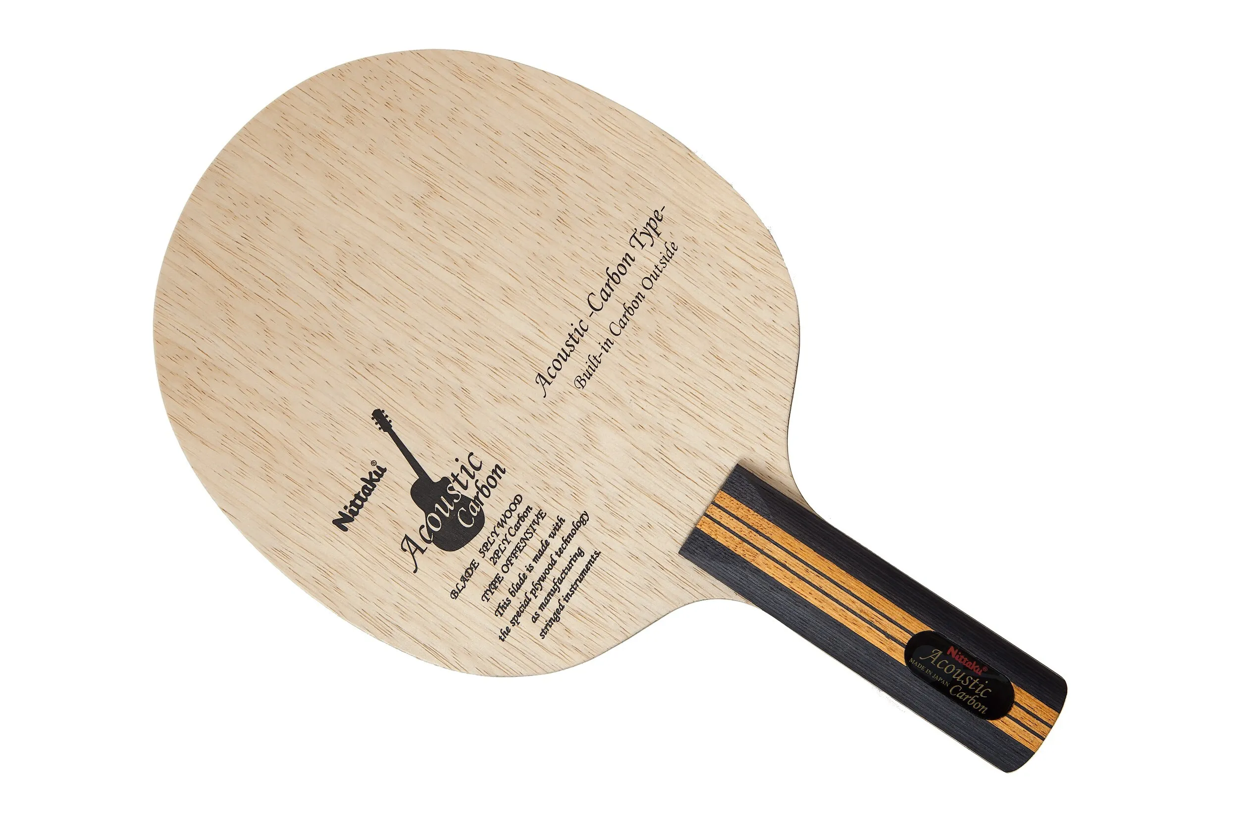 Nittaku Acoustic Carbon (Straight)