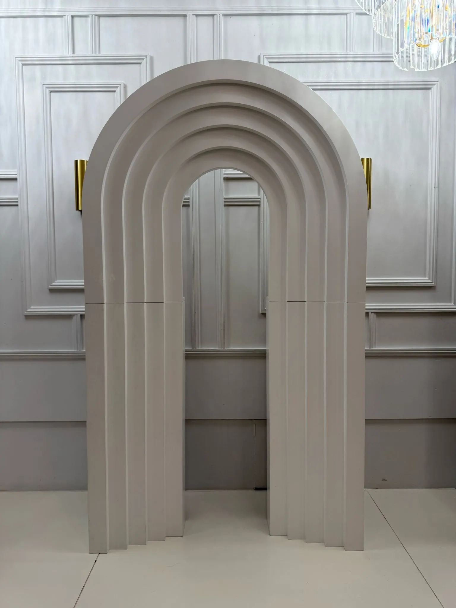 White Ripple Backdrop