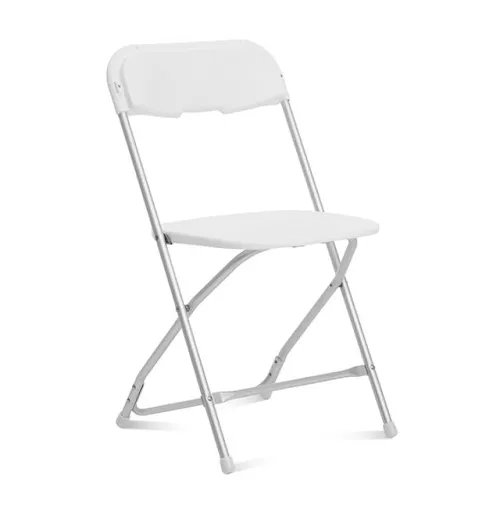White Folding Chair