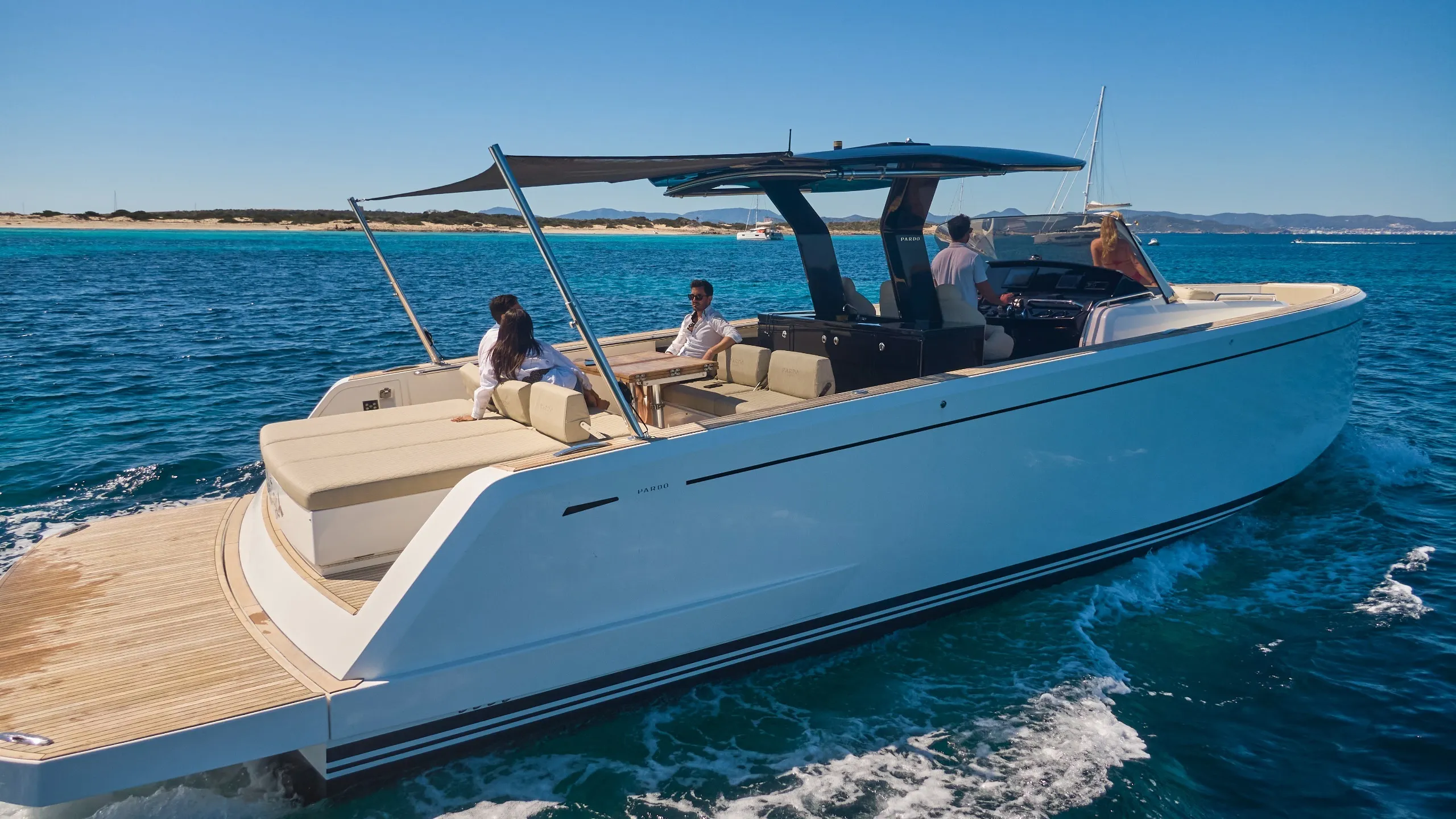 PARDO 43 YACHT - 10 PAX / 4 NIGHT IBIZA