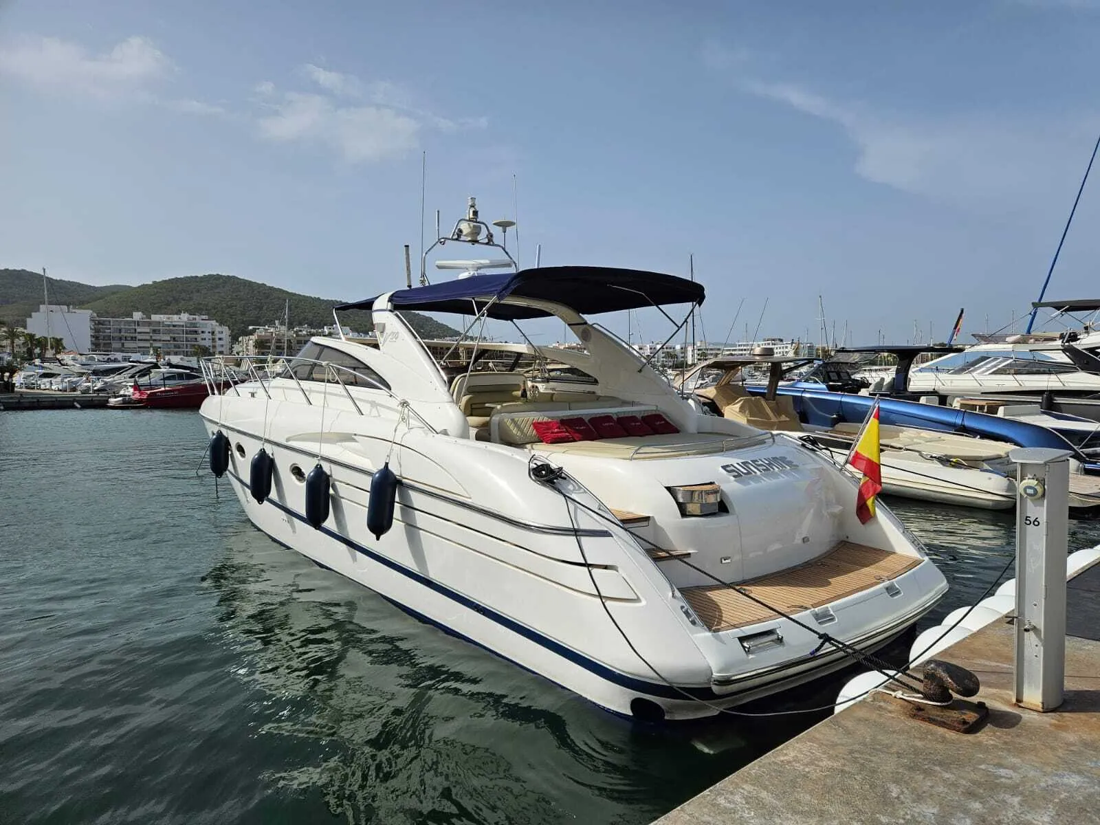 PRINCESS V50 FT - 11 PAX / 4 NIGHT IBIZA