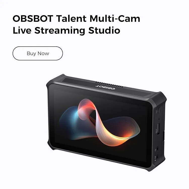 Multi-Cam Live-Streaming-Studio OBSBOT Talent