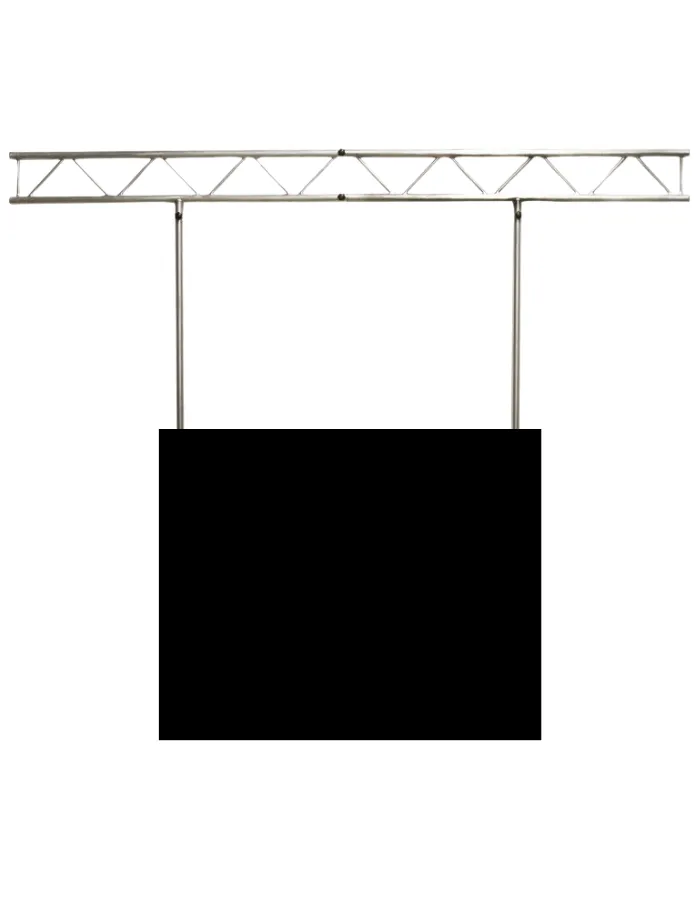 Accu DJ Pult + BLK Scrim + Beam