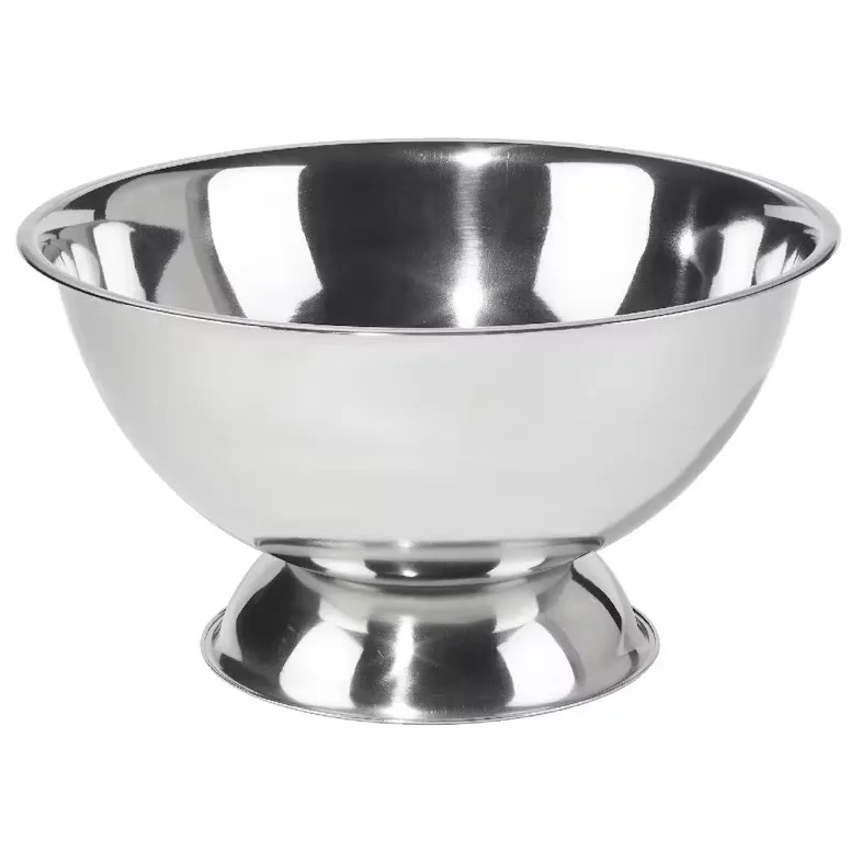 Champagnerkühler, Edelstahl, Ø 40 cm, 12 L, silber