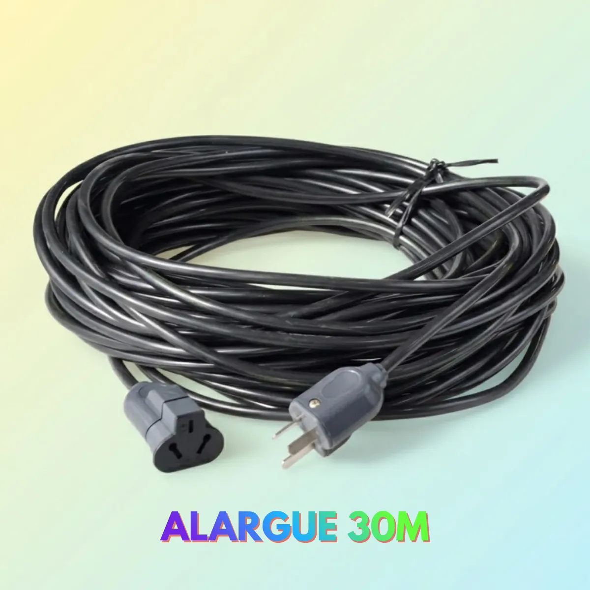 Alargue 30 mts Cable