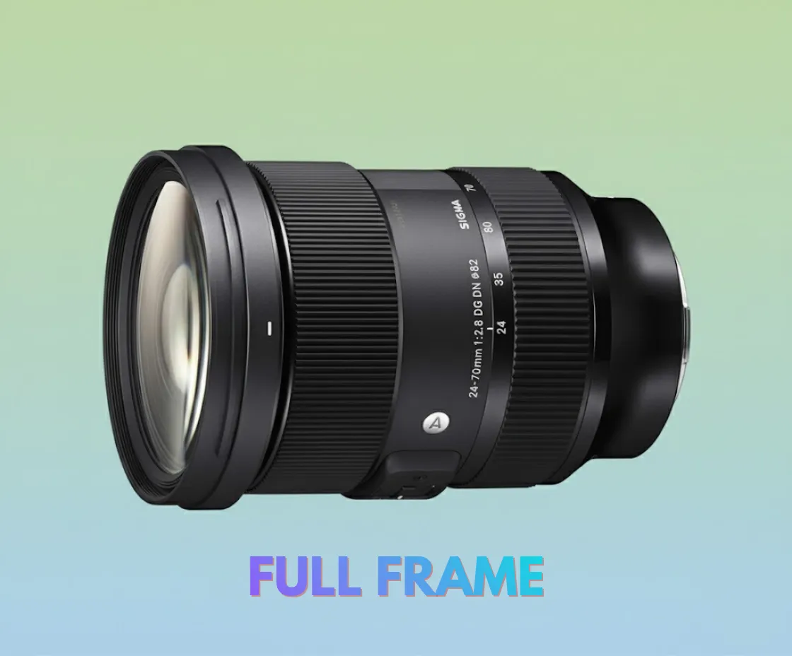 Lente SIGMA Art 24-70mm f 2.8 montura E