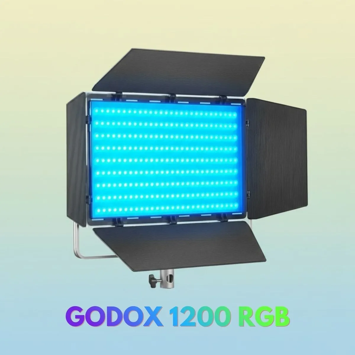 KIT Luz Panel Godox 1200 Bicolor + RGB