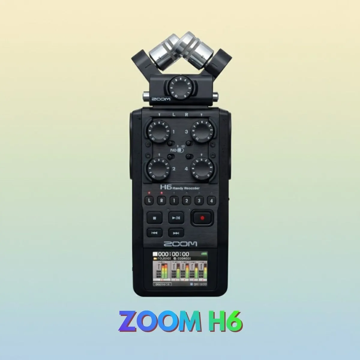 KIT Grabadora de sonido Zoom H6