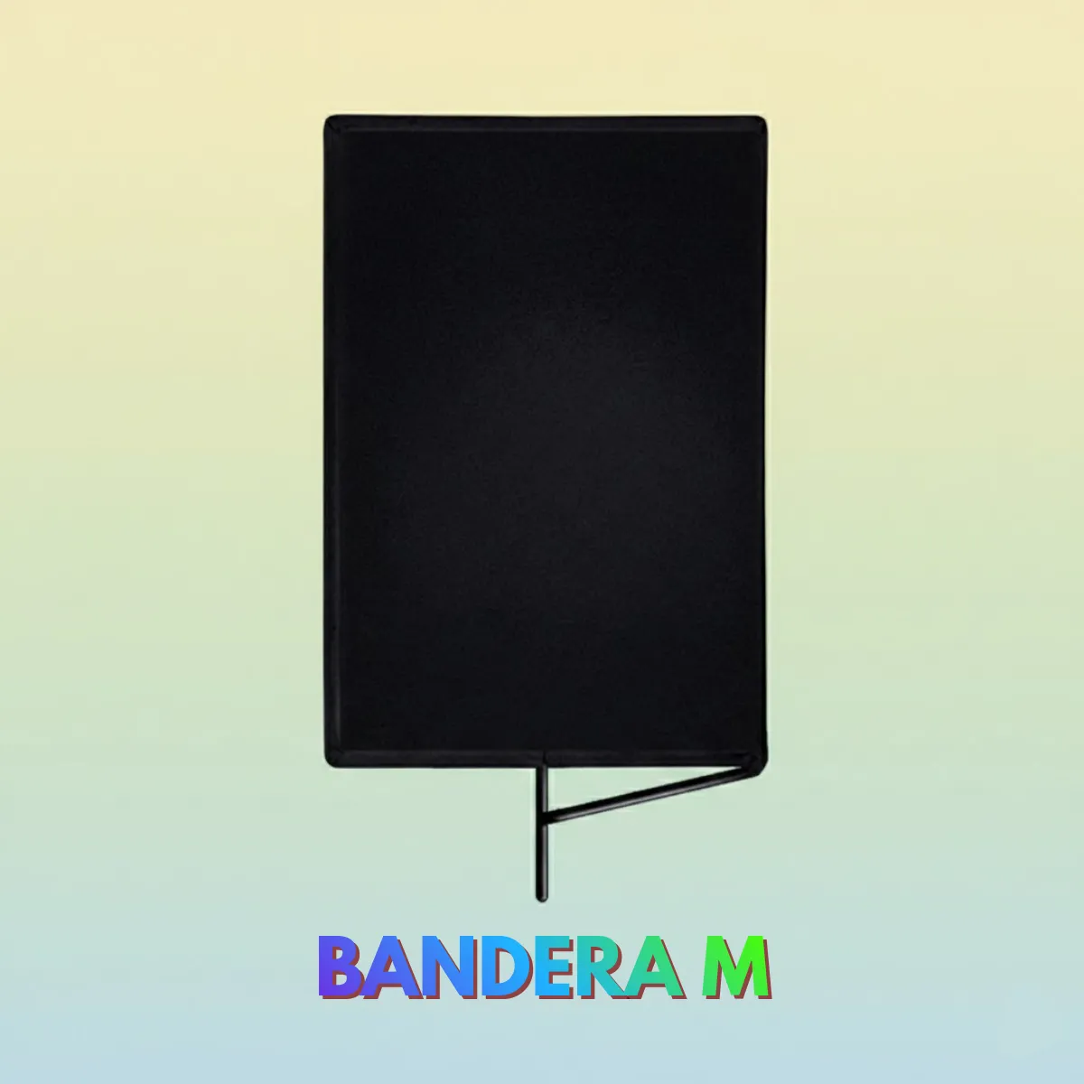KIT Bandera M 90x60 con D200 y tripode