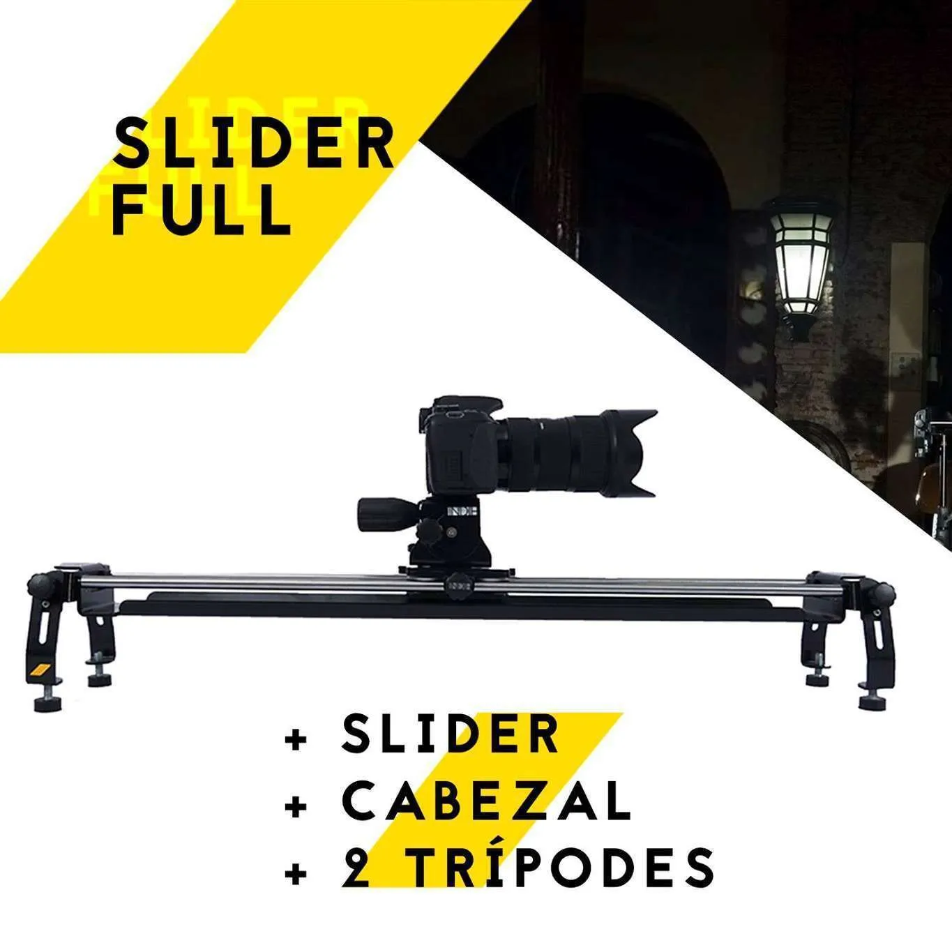 Kit Slider + 2 Tripodes
