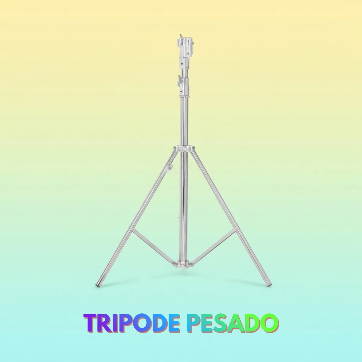 Tripode pesado combo para fresnel 2k