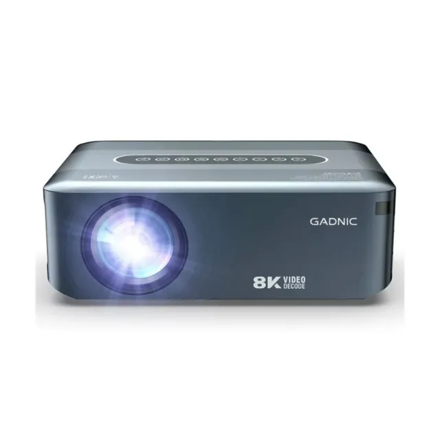 Kit Proyector Gadnic 8K Ultra Brillo 8000 Lúmenes