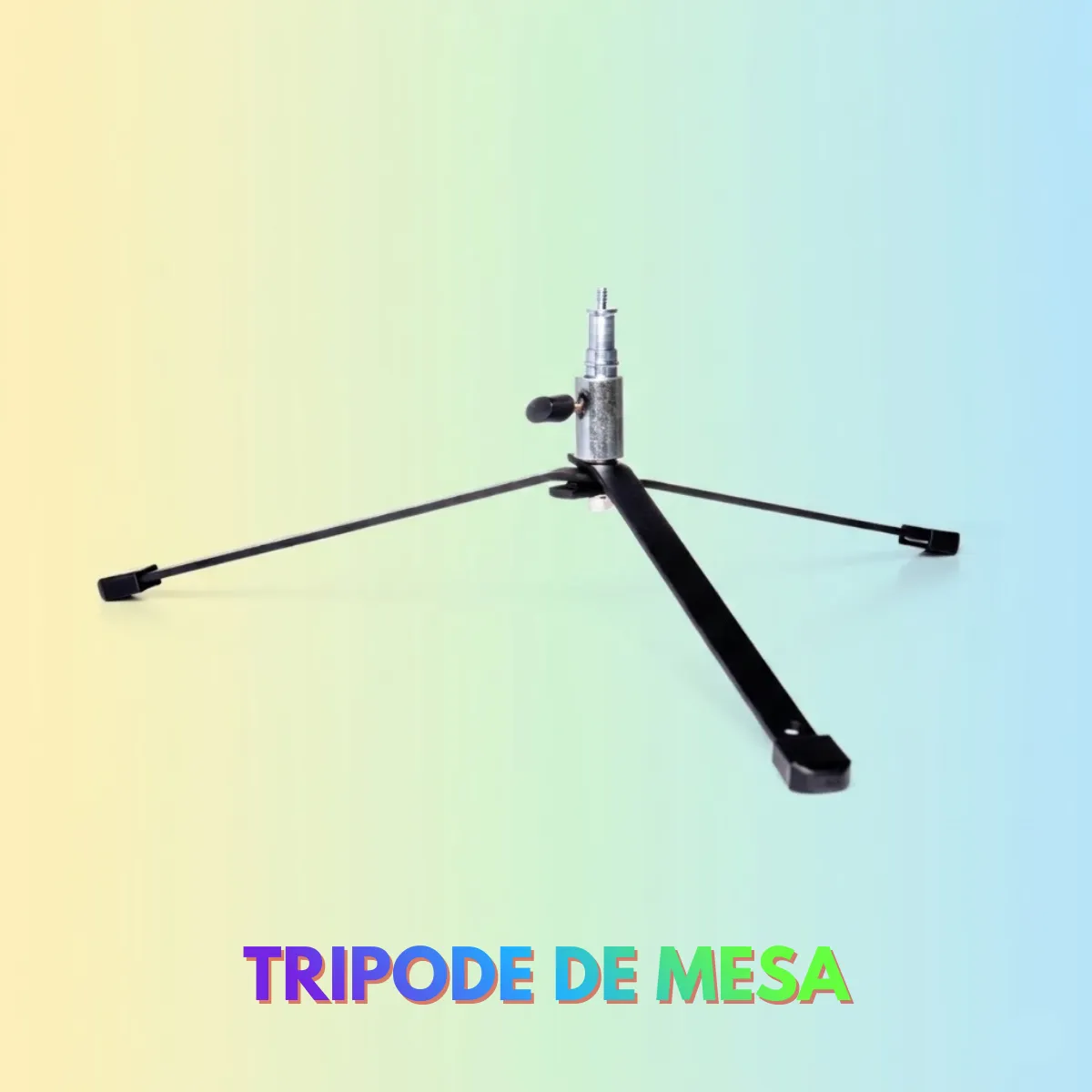 Tripode de Mesa o Piso para luces 