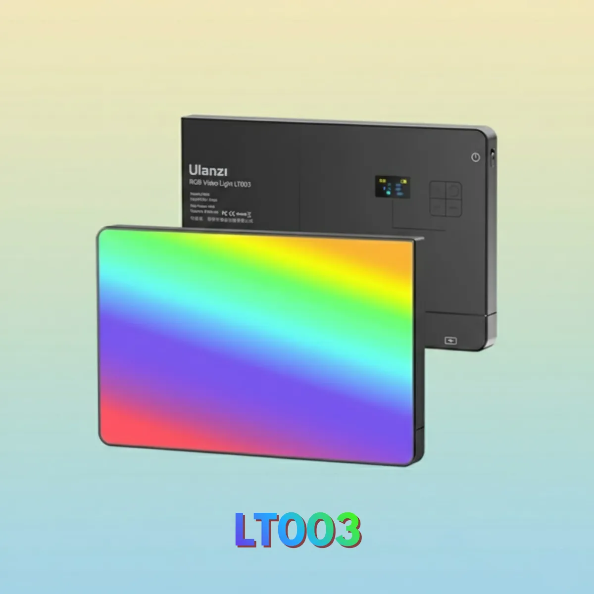 KIT Luz Panel Ulanzi LT003 RGB a Bateria