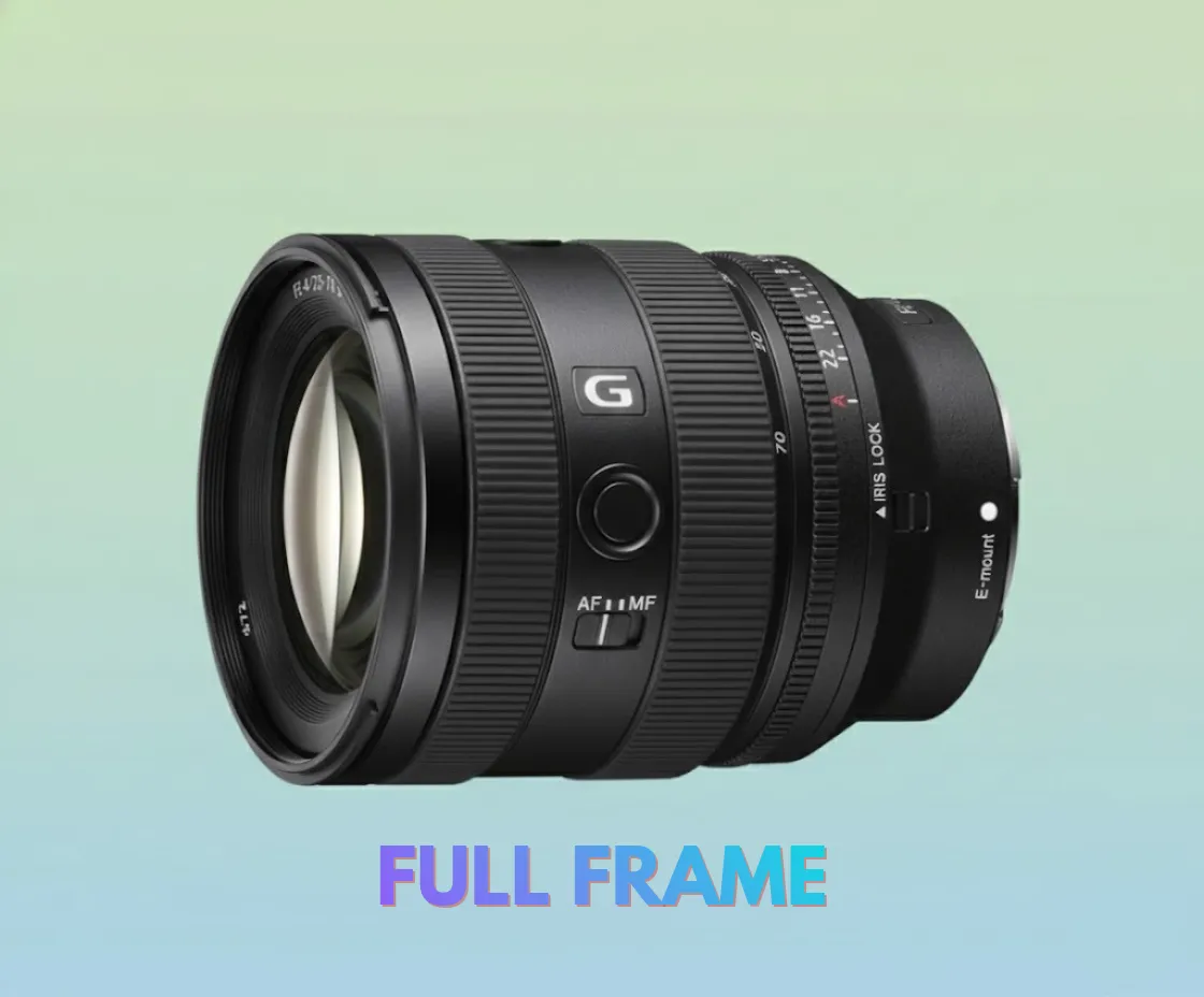 Lente SONY G 20-70mm f 4