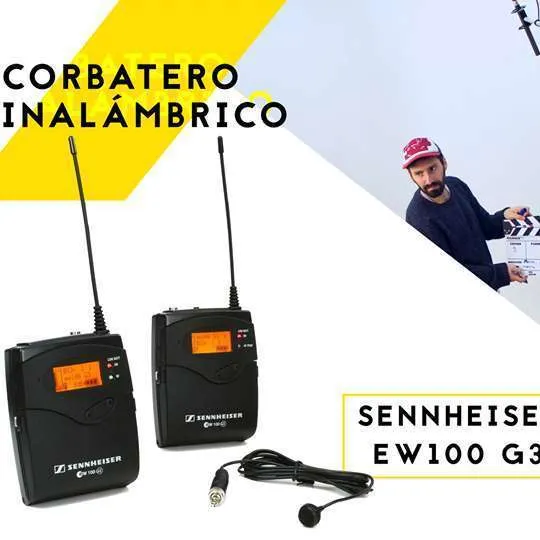 Microfono corbatero Sennheiser Ew100 G3