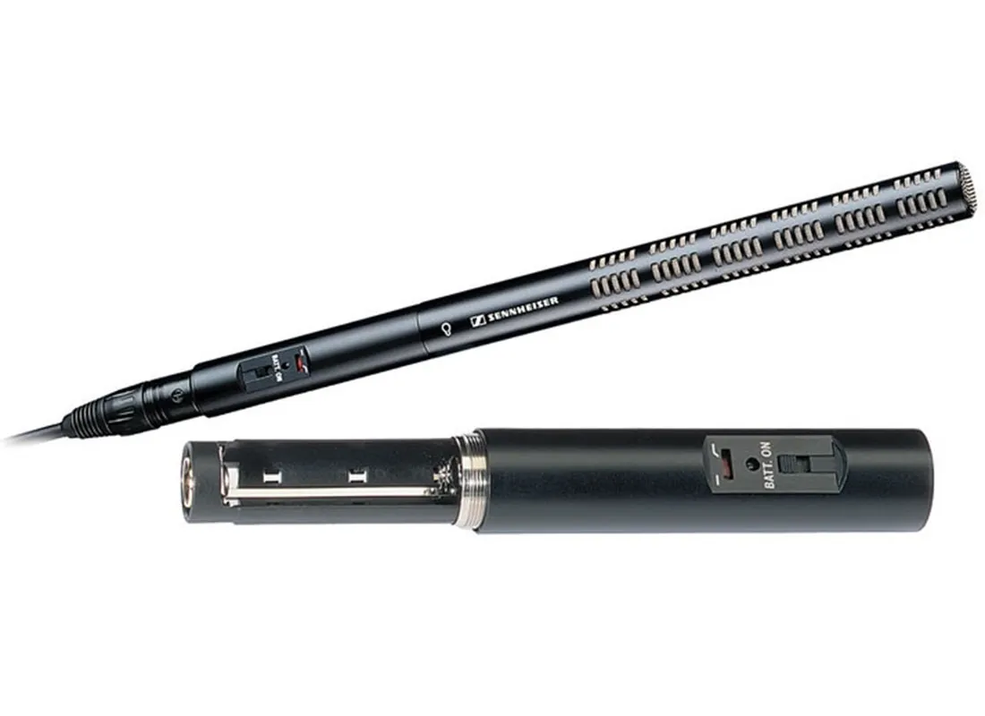 KIT Boom Sennheiser ME66 shotgun micrófono