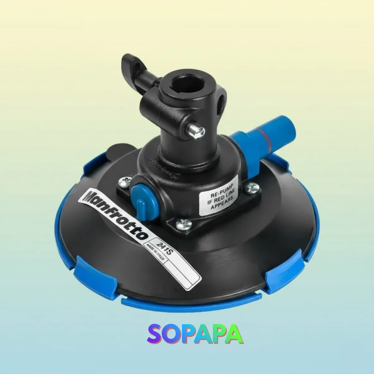 Kit Sopapa para auto Manfrotto 241 + Espiga