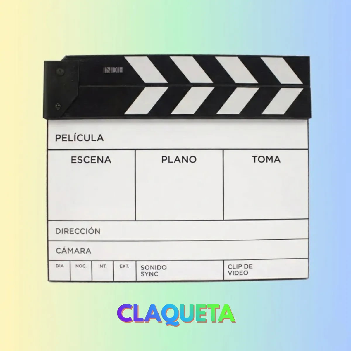 Claqueta Bifaz