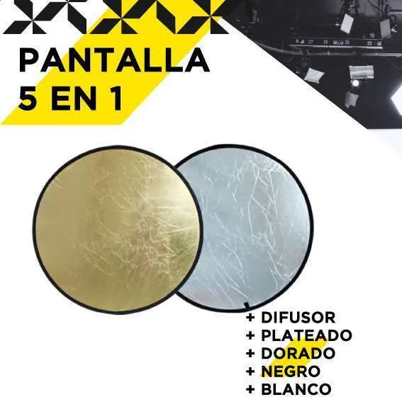 Pantalla reflectora 5 en 1 rebote