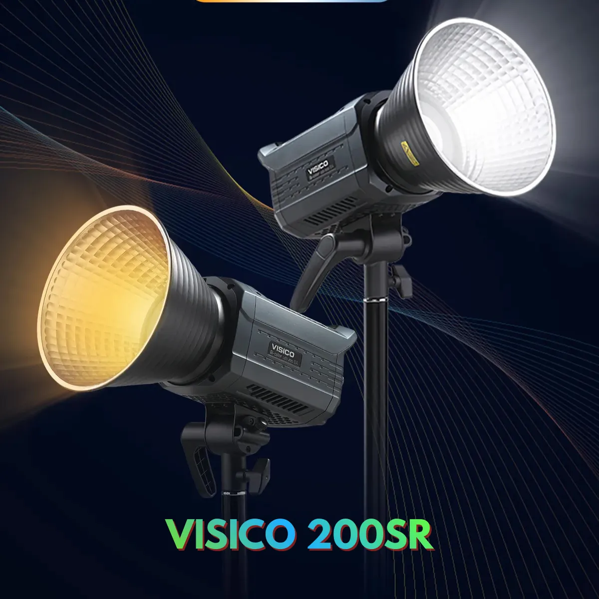 💡KIT Luz Visico 200S BICOLOR