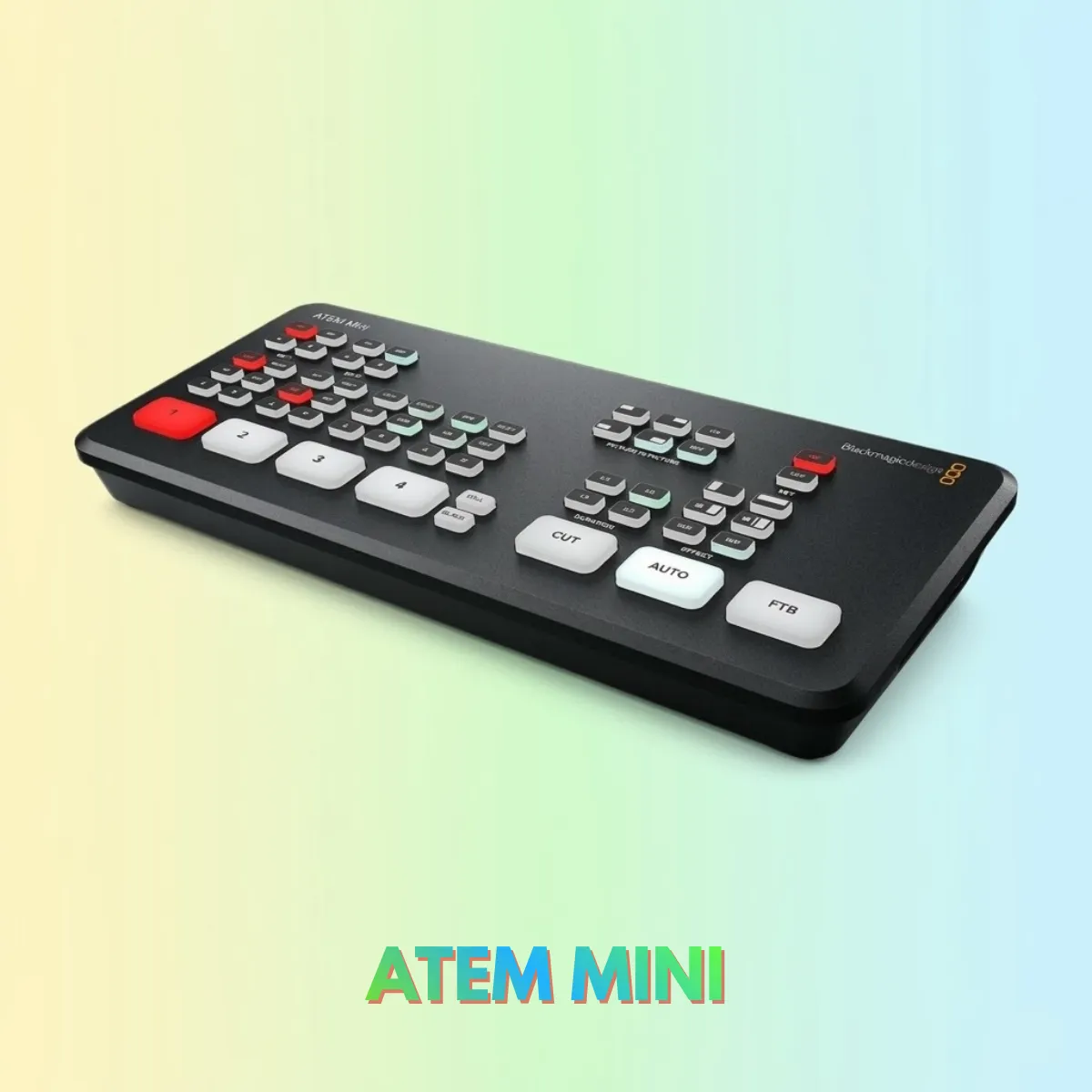 Atem Mini Blackmagic switcher placa