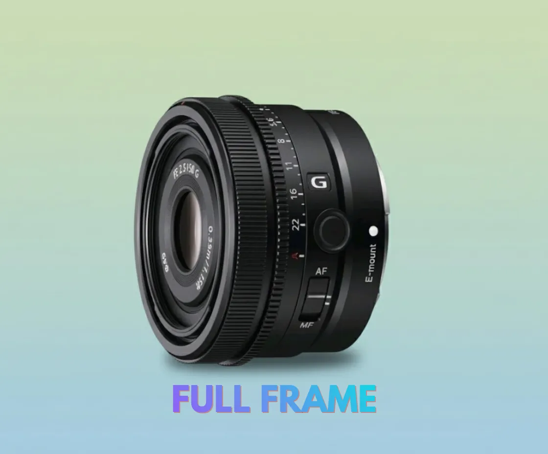 Lente SONY G 50mm f 2.5