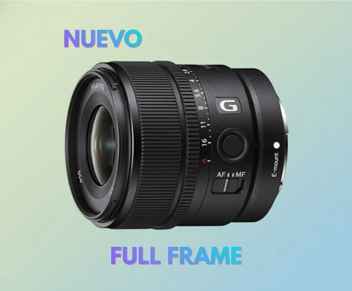 Lente SONY G 16mm f 1.8