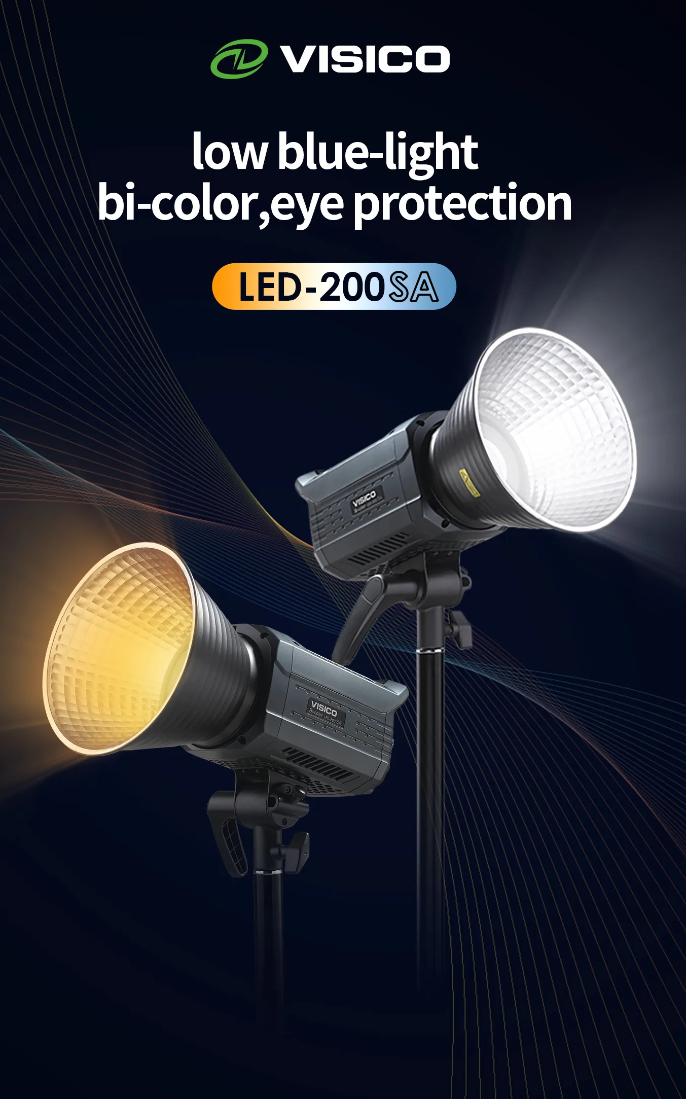 KIT Luz Visico 200S BICOLOR