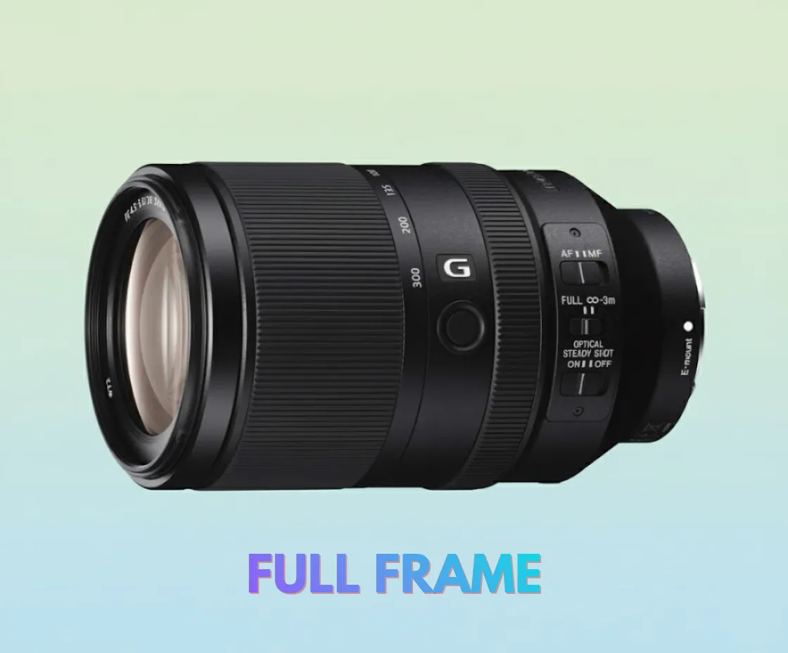 Lente SONY G 70-300mm f 4.5/5.6